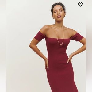 Reformation Ariele sweater dress